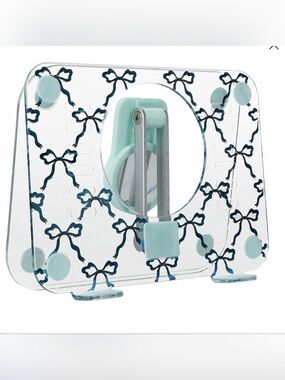 Five Below Bow Clear Adjustable Tablet & Cookbook Stand
